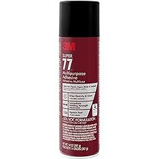 3M Super 77 Multipurpose Spray Adhesive, Low VOC, 14 oz. | Amazon (US)