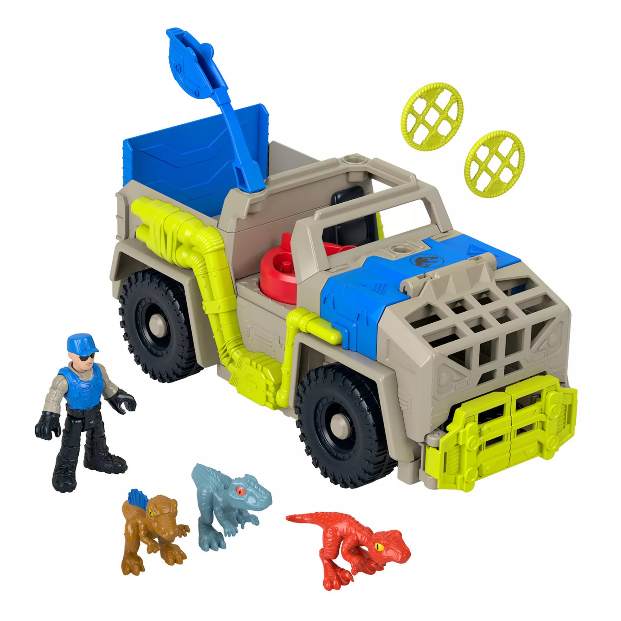 IMAGINEXT Jurassic World Track & Transport Dino Truck Vehicle & Figure Set, 8 Pieces | Kohl's