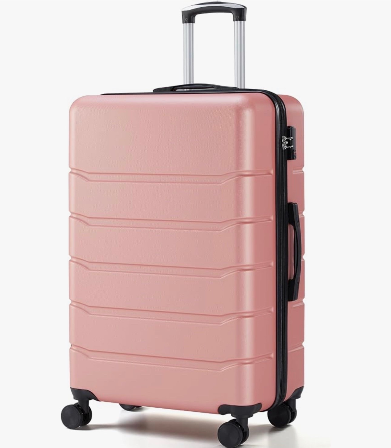 ✈️ Travel in style! This hard-shell suitcase comes in multiple sizes (20”, 24”, 28”) to fit every trip. I’m sharing the 28-inch—perfect for long vacations, cruises, and international travel. 🧳💕

#LTKTravel #LTKdayinmylife #LTKgrwm