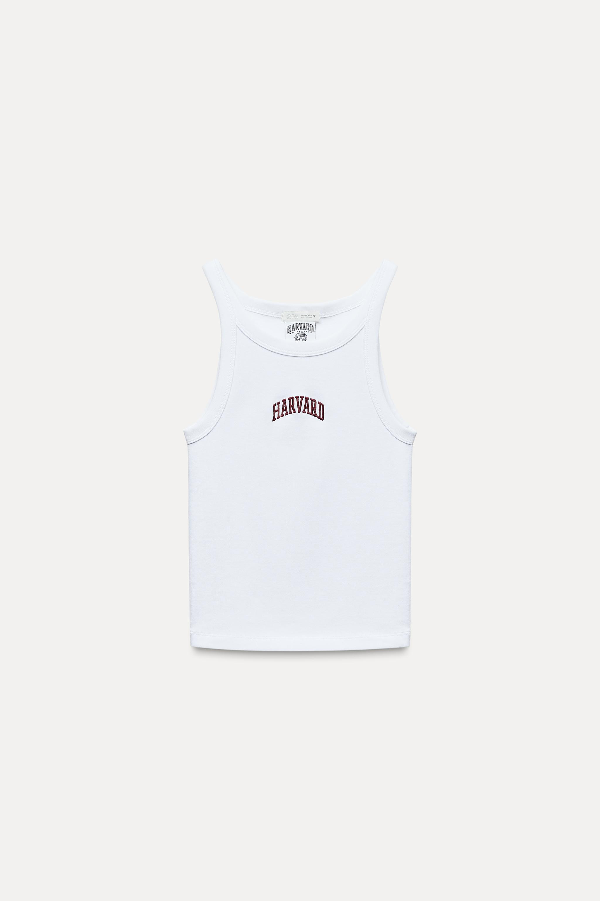 HARVARD UNIVERSITY TANK TOP | Zara US