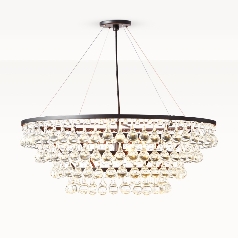 Ellie Crystal Teardrop Chandelier | Williams-Sonoma
