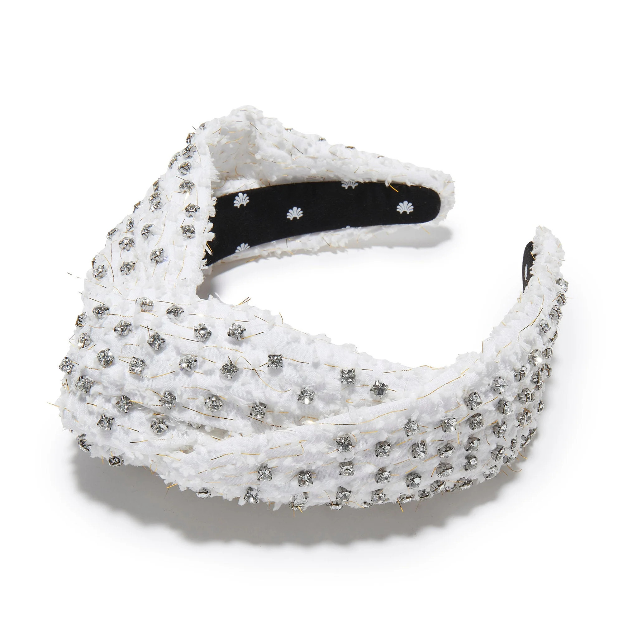 IVORY GRETA GOLD FLECK HEADBAND | LELE SADOUGHI