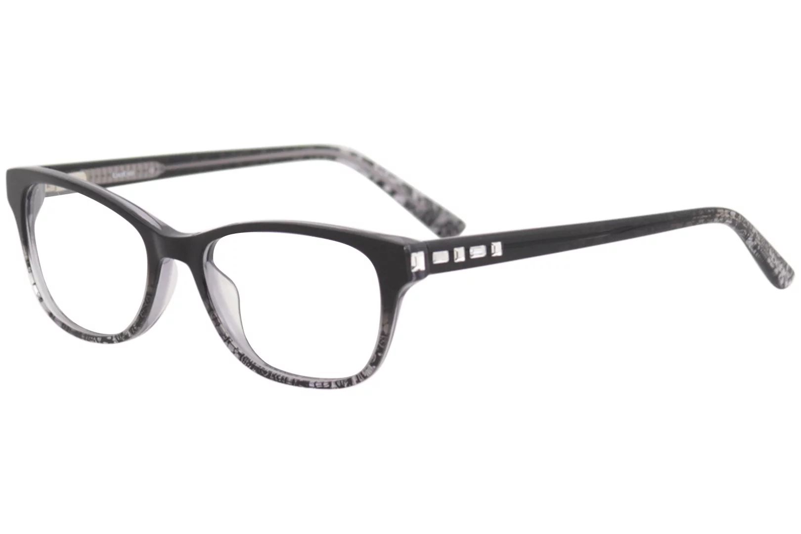 Bebe Women's Wholesome Eyeglasses BB5142 BB/5142 001 Jet Lace Optical Frame 52mm | Walmart (US)