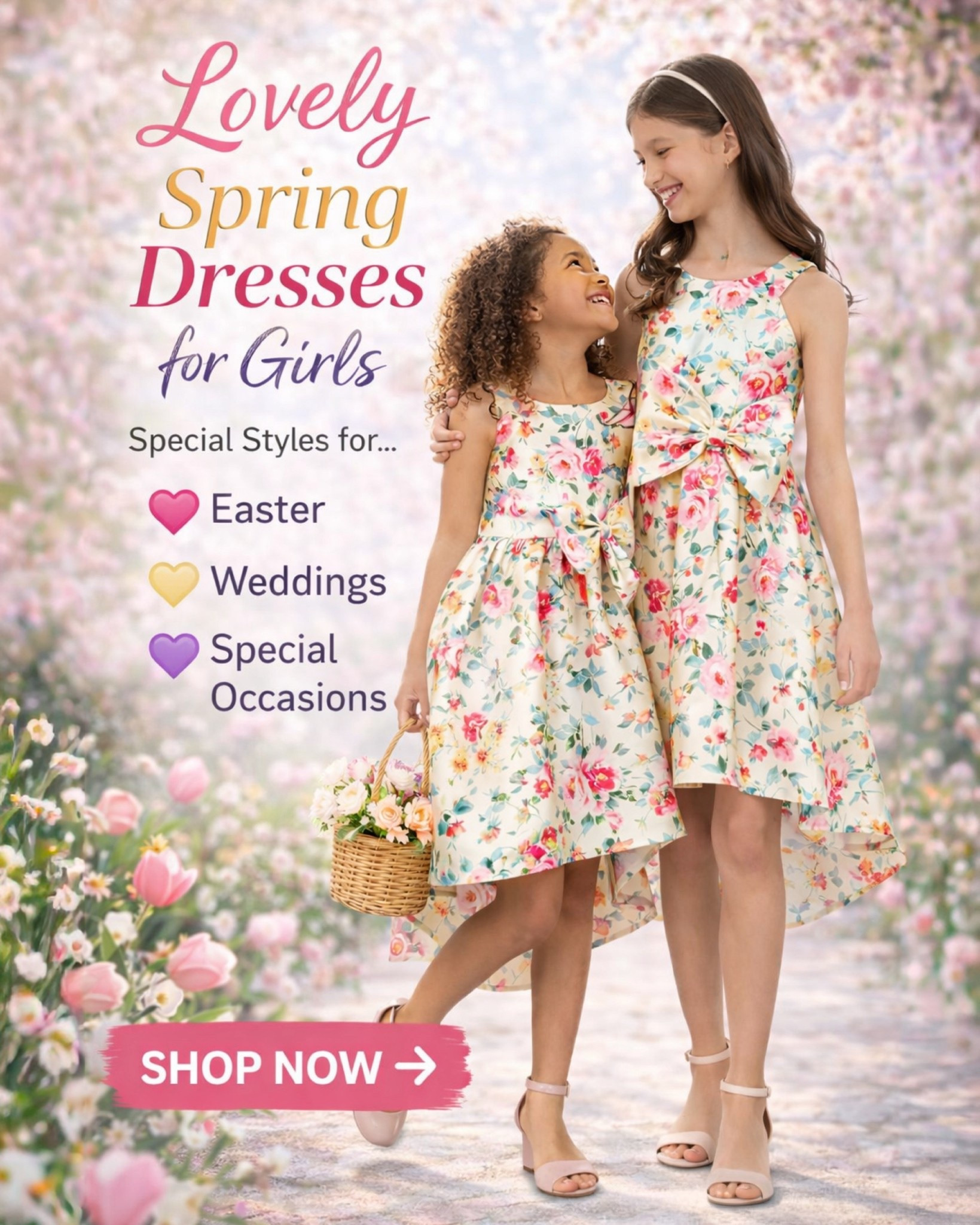 Lovely spring dresses for girls 🌸
Perfect for Easter, weddings, and special occasions. Such beautiful floral styles for the season.

#LTKSpringSale #LTKmomlife #LTKKids
