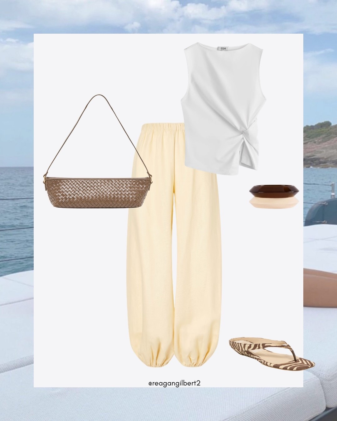 Yellow satin pants are the moment 💛✨ These balloon-leg satin pants paired with a simple fitted tank top make the perfect easy yet elevated summer outfit.

Finished with chocolate brown zebra sandals and a woven shoulder bag for that effortless chic touch that pulls everything together.

Perfect for vacation days, summer dinners, brunch, rooftop drinks, travel outfits, shopping, or an elevated everyday look. Bold color, simple styling, and statement accessories = instant outfit win.

#LTKStyle #LTKSummer #SummerOutfit #YellowOutfit #VacationOutfit #EffortlessStyle #ChicStyle #EverydayStyle #ResortWear #CapsuleWardrobe #NeutralStyle #OutfitInspiration #SummerFashion #DinnerOutfit #BrunchOutfit #WearOnRepeat

#LTKgrwm #LTKootd #LTKTravel