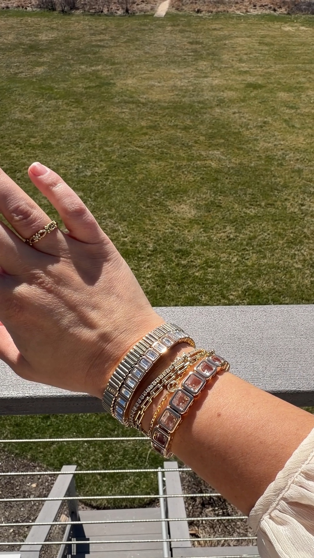 @lalumierenewyork bracelet stack of the day!

#LTKootd