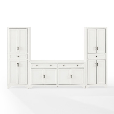 Crosley Furniture Tara Sideboard And Pantry Set | Ashley Homestore