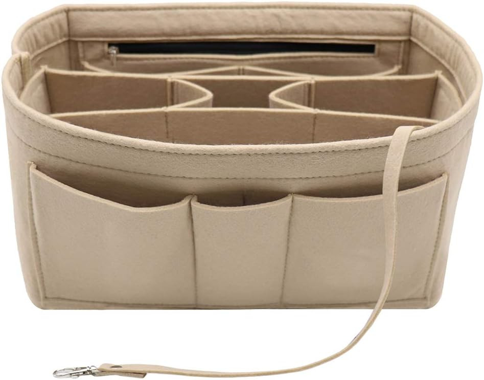 LEXSION Minimalist Beige Bag Organiser, Fits Speedy 25, 30, Neverfull PM, MM & Delightful PM, Com... | Amazon (UK)