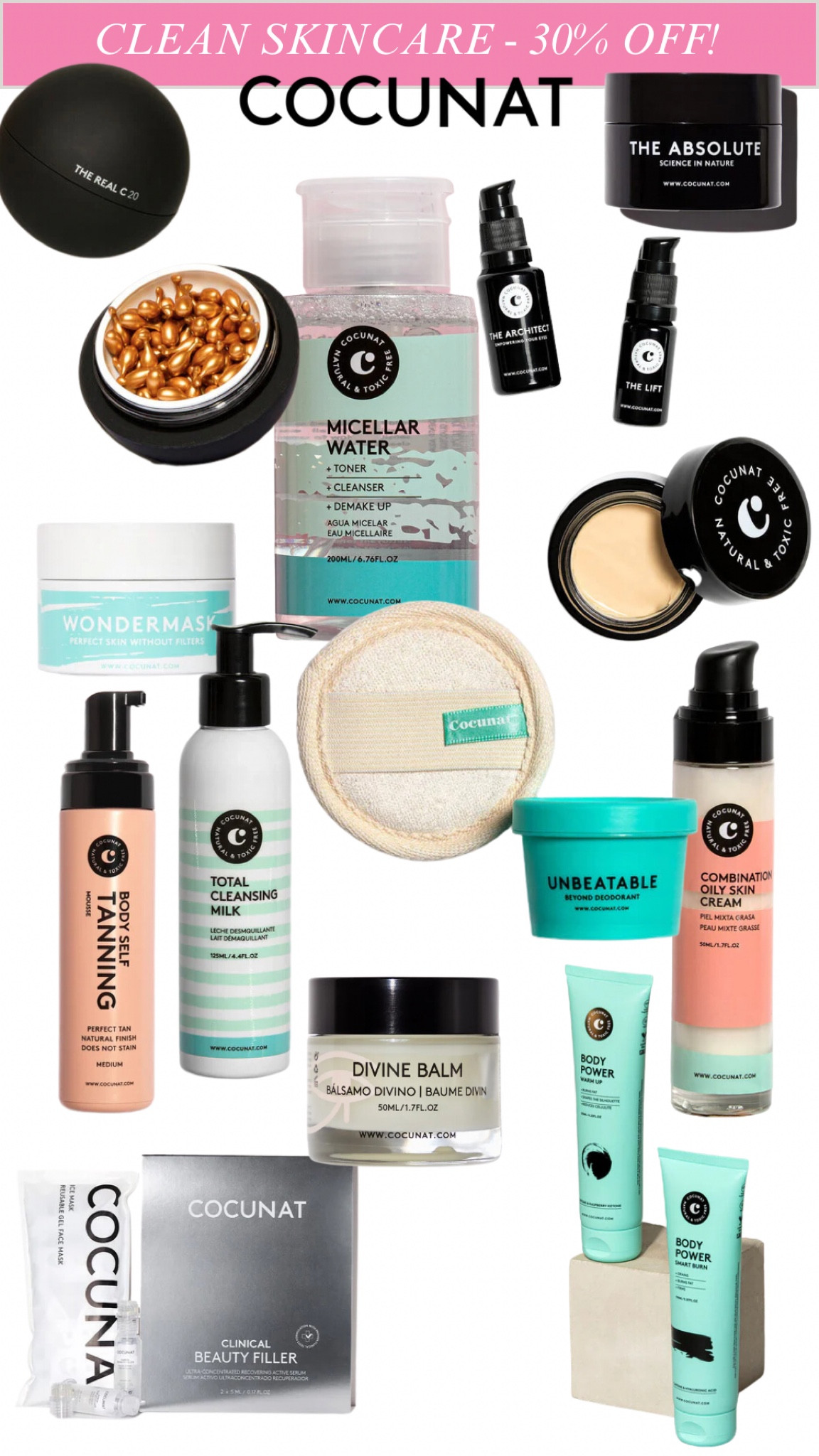 My favorite skin care is ON SALE friends. Go stock up with up to 30% off on Cocunat! You can also get an additional 15% off using code EMILYPARKINS !!!! These are some of my absolute faves! 💗💗💗

#LTKGiftGuide #LTKsalealert #LTKbeauty