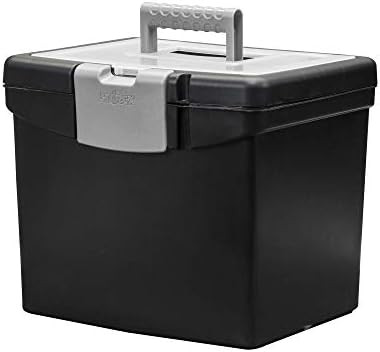 Storex File Storage Box Translucent Storage Lid, Black, Model Number: 61504A01C | Amazon (US)