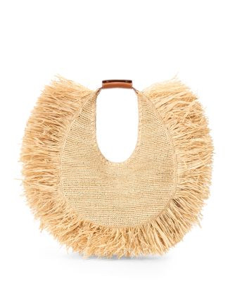 Large Raffia Moon Tote | Bloomingdale's (US)