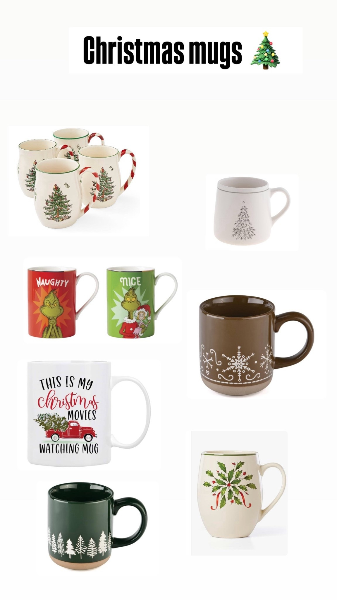 Christmas mugs ❤️

#LTKSeasonal #LTKGiftGuide #LTKHoliday