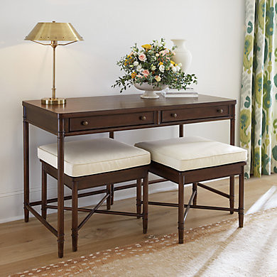 Charlotte Console & Set of 2 Stools | Ballard Designs, Inc.