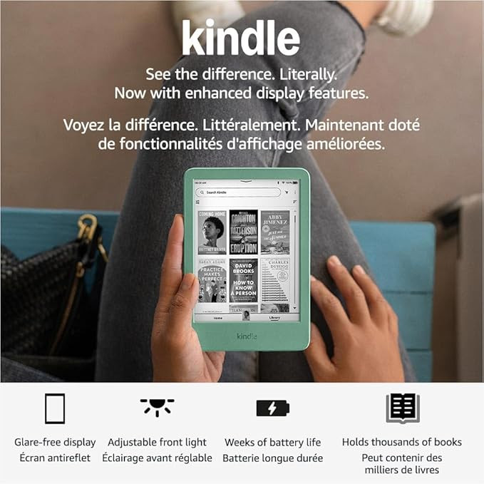 Amazon Kindle 16 GB (newest model) - Lightest and most compact Kindle, now with faster page turns... | Amazon (CA)