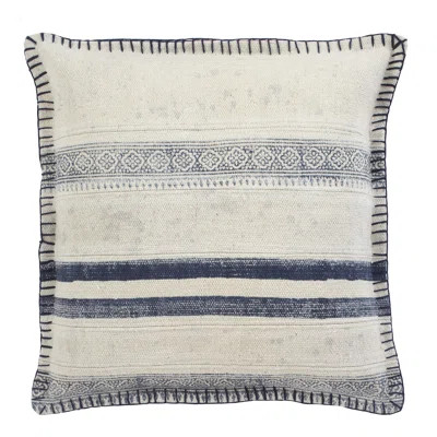 Vanston Striped Cotton 20" Throw Pillow Cover Birch Lane™ Heritage | Wayfair North America