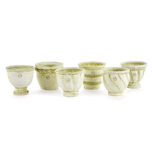 Napa Home & Garden, Wakefield Handmade MINI POTS, Set of 6 | Amazon (US)
