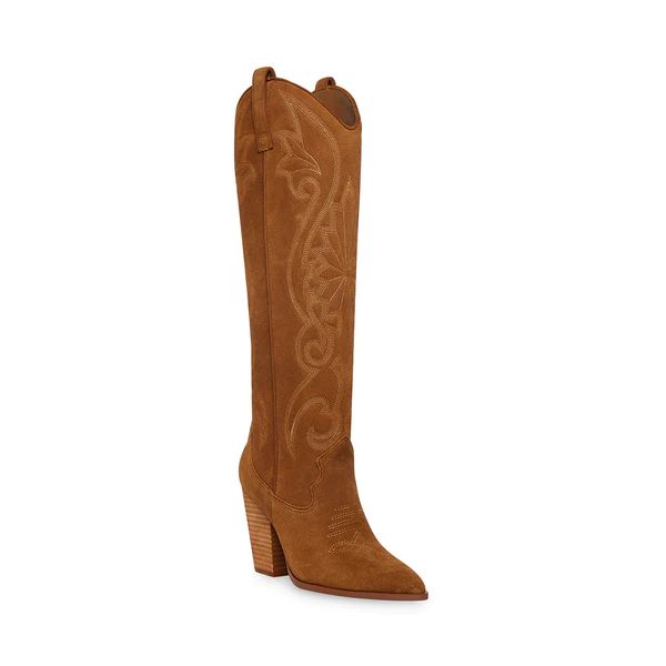 LASSO CHESTNUT SUEDE | Steve Madden (US)