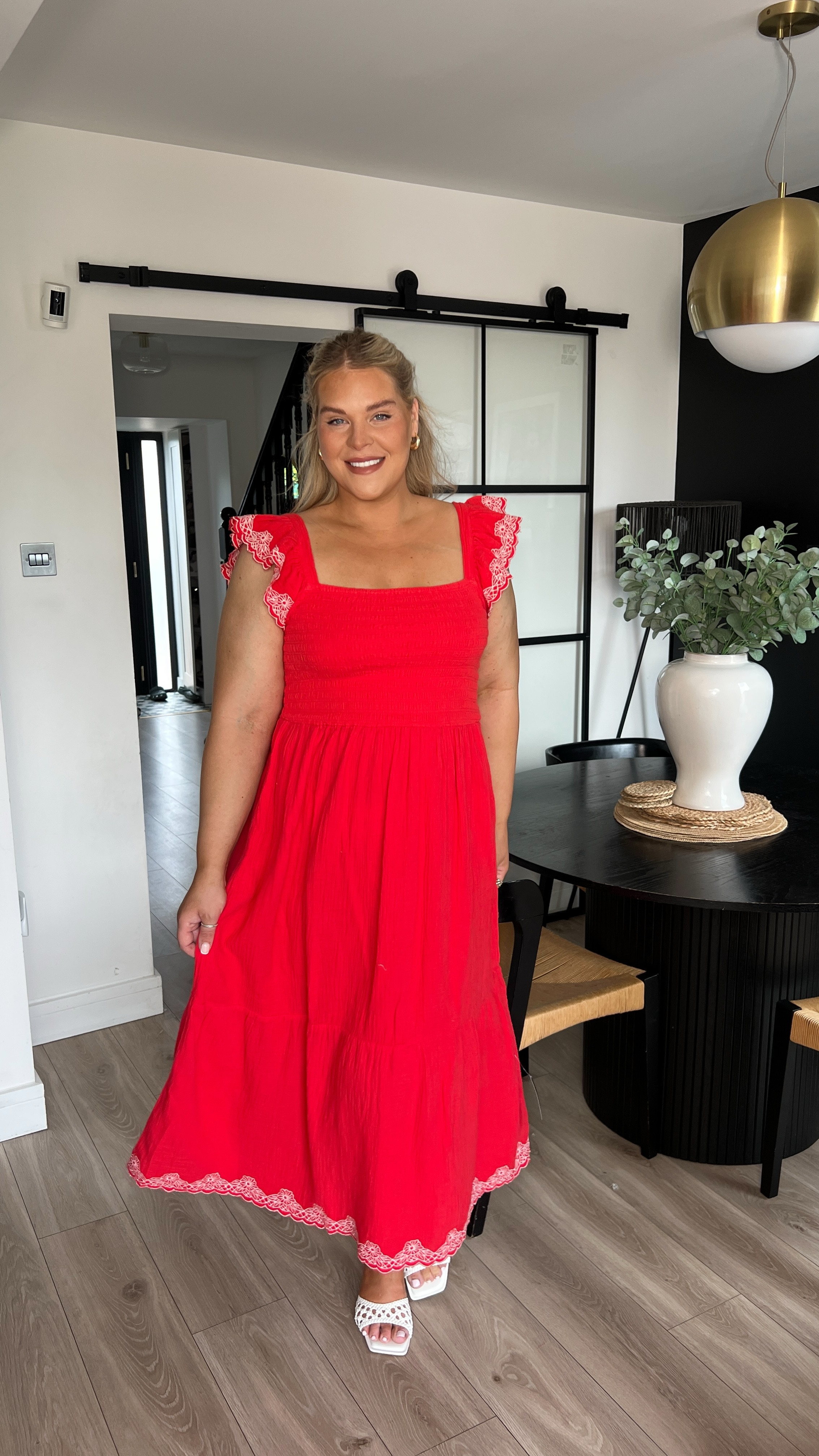 Eight summer dresses for under £40. Holiday dresses. Summer style. Heatwave. Red dress. Floaty dress. Under £40. Mum style. Curve fashion. 

#LTKsummer #LTKdresses #LTKcurves