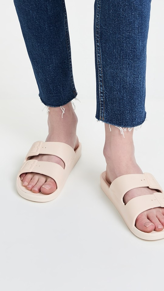 Moses Two Band Slides | Shopbop