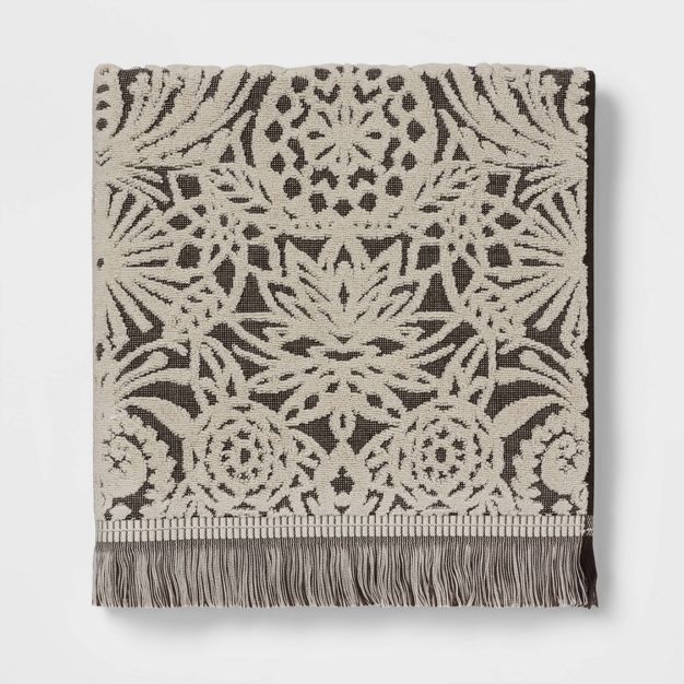 Allover Pattern Towels Black/White - Opalhouse™ | Target