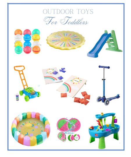 Favorite outdoor toys for toddlers 

#LTKbaby #LTKfamily #LTKkids