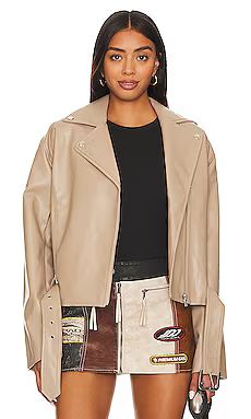 Daxton Faux Leather Jacket
                    
                    Lovers and Friends | Revolve Clothing (Global)