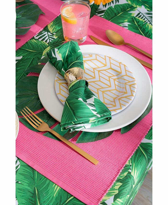 Design Imports
          
  
  
      
          Banana Leaf Print Outdoor Napkin Set of 6 | Macys (US)