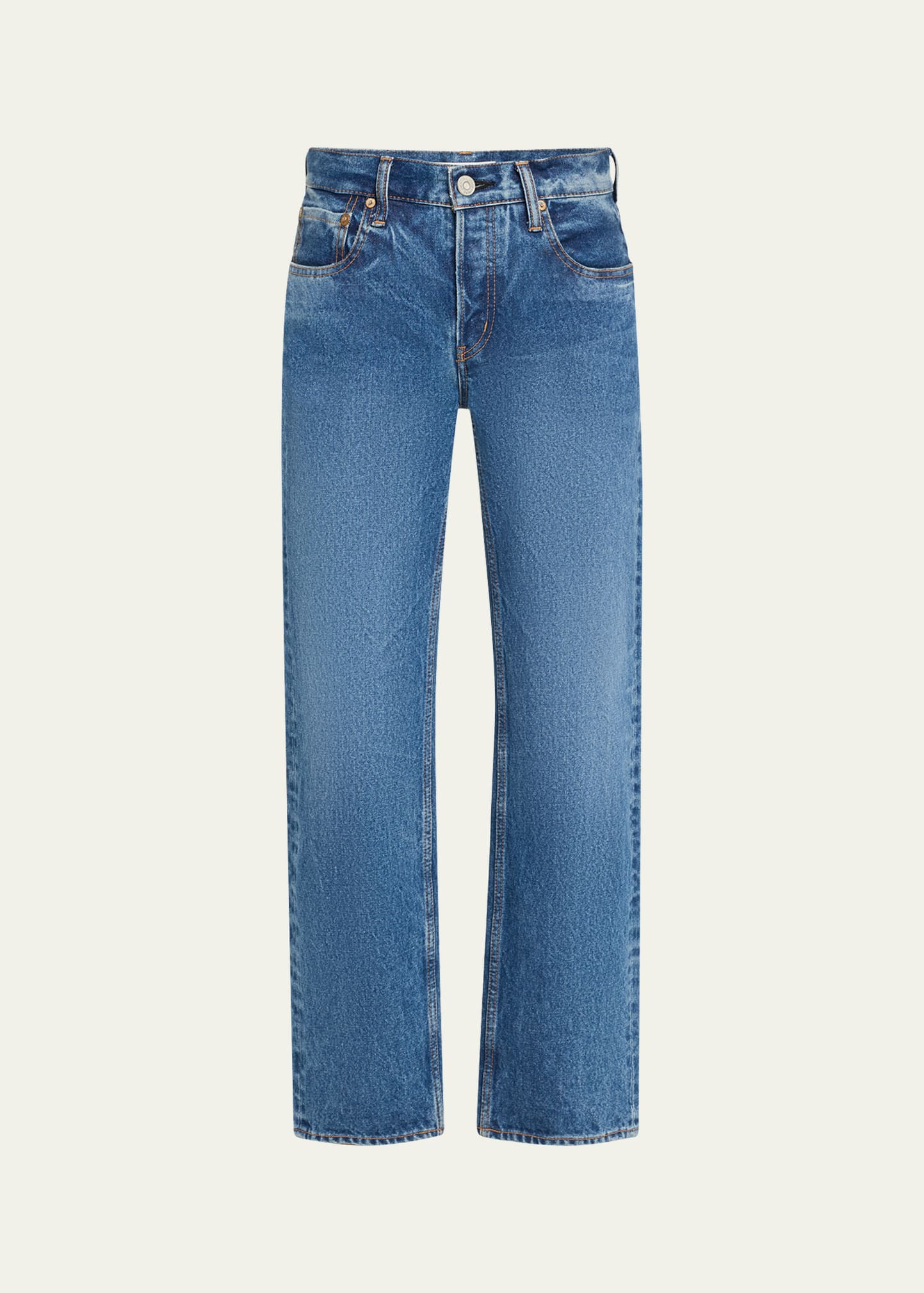 MOUSSY VINTAGE Philadelphia Straight Low-Rise Jeans | Bergdorf Goodman