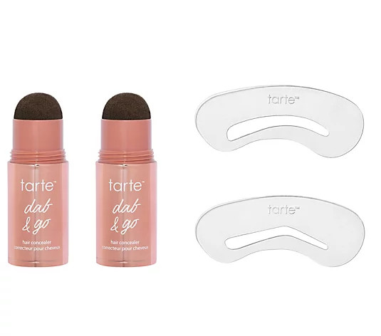 tarte Big Ego Dab & Go Hair Concealer w/ Stencil - QVC.com | QVC
