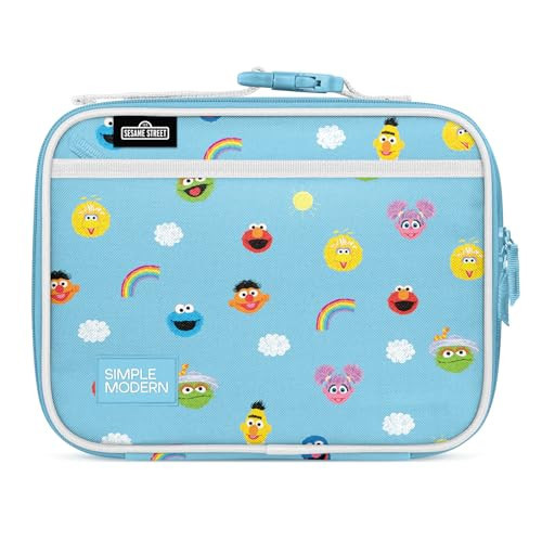 Simple Modern Sesame Street Kids Lunch Box for School | Reusable Insulated Lunch Bag for Toddler, Girl, and Boy | Exterior & Interior Pockets | Hadley Collection | Sesame Street Pals | Amazon (US)