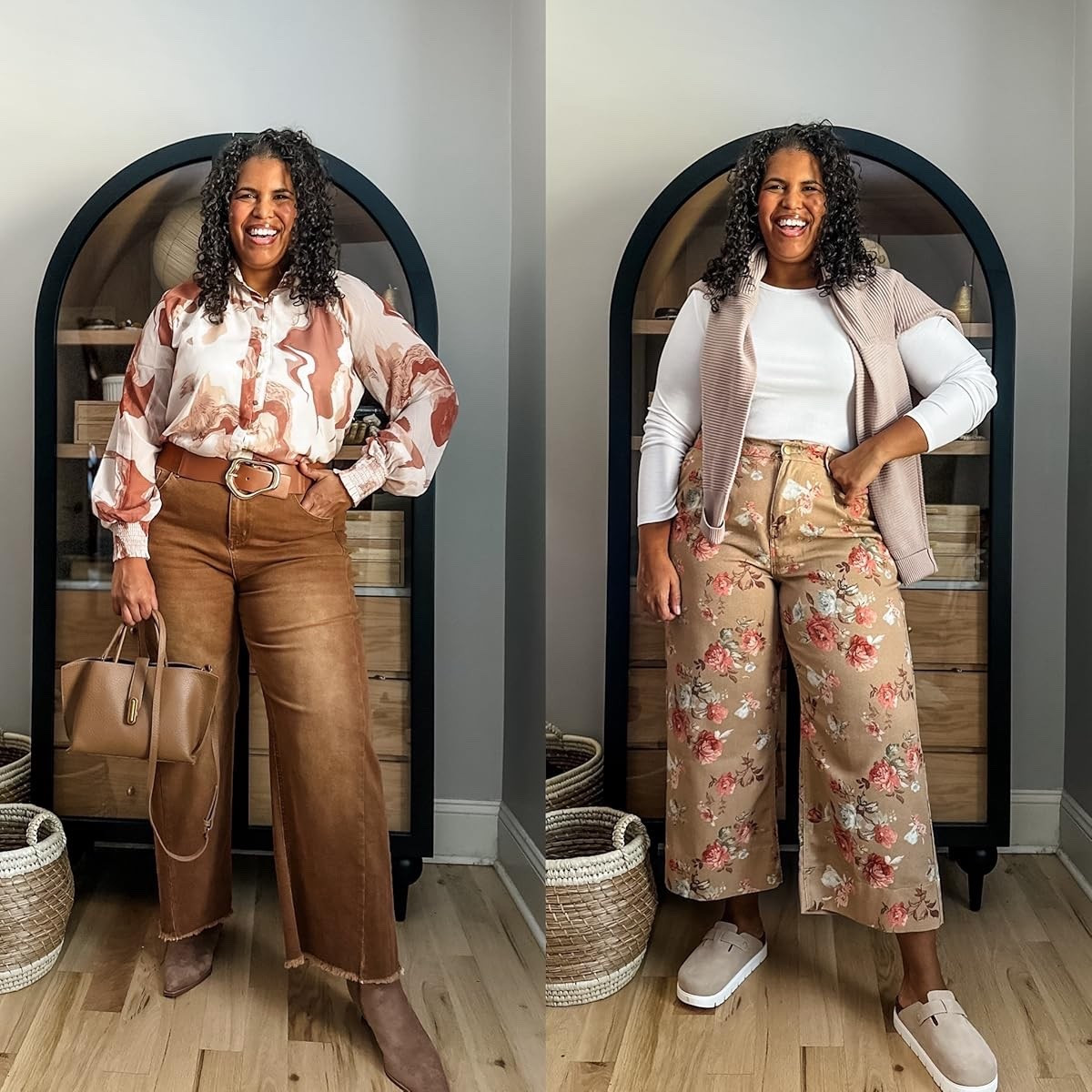 Loving these two looks! Wearing xxl in everything shown and 2x in tan jeans. Both great fall looks #falloutfits #amazonfashion

#LTKPlusSize #LTKMidsize #LTKHoliday
