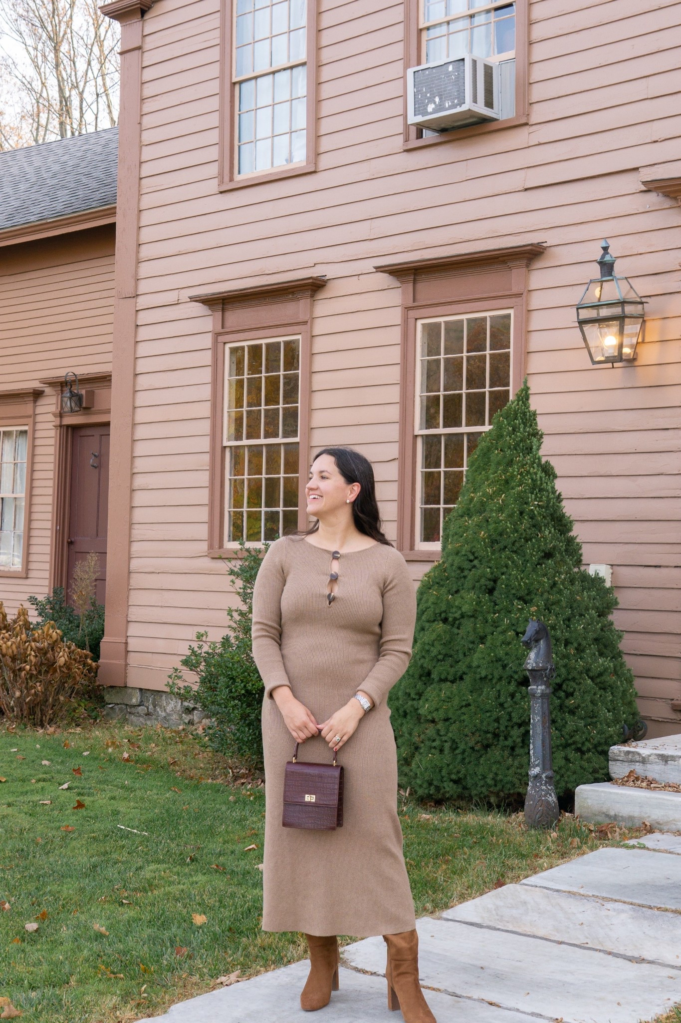 Sézane for Fall is always a good idea! 🍂

For a trip to Manchester, Vermont I was sure to pack this gorgeous sweater dress. Paired with my favorite autumn accessories, this outfit is made for the fall foliage.💛

#LTKSeasonal #LTKMidsize