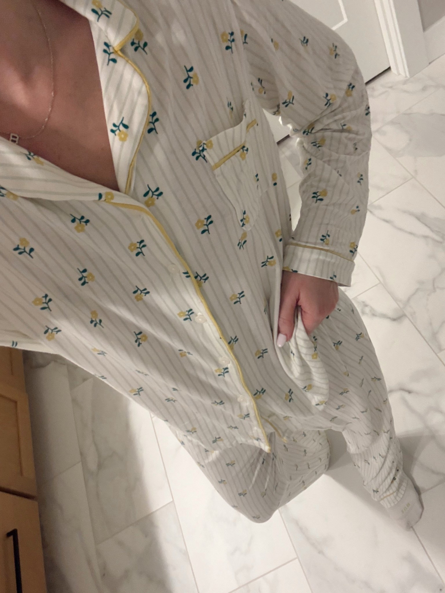 Pjs on sale! I love this set! Soft, breathable and stretchy with pull on pants and a button top. Wearing size small

Matching pjs, pjs, set, under $50 

#LTKmomlife