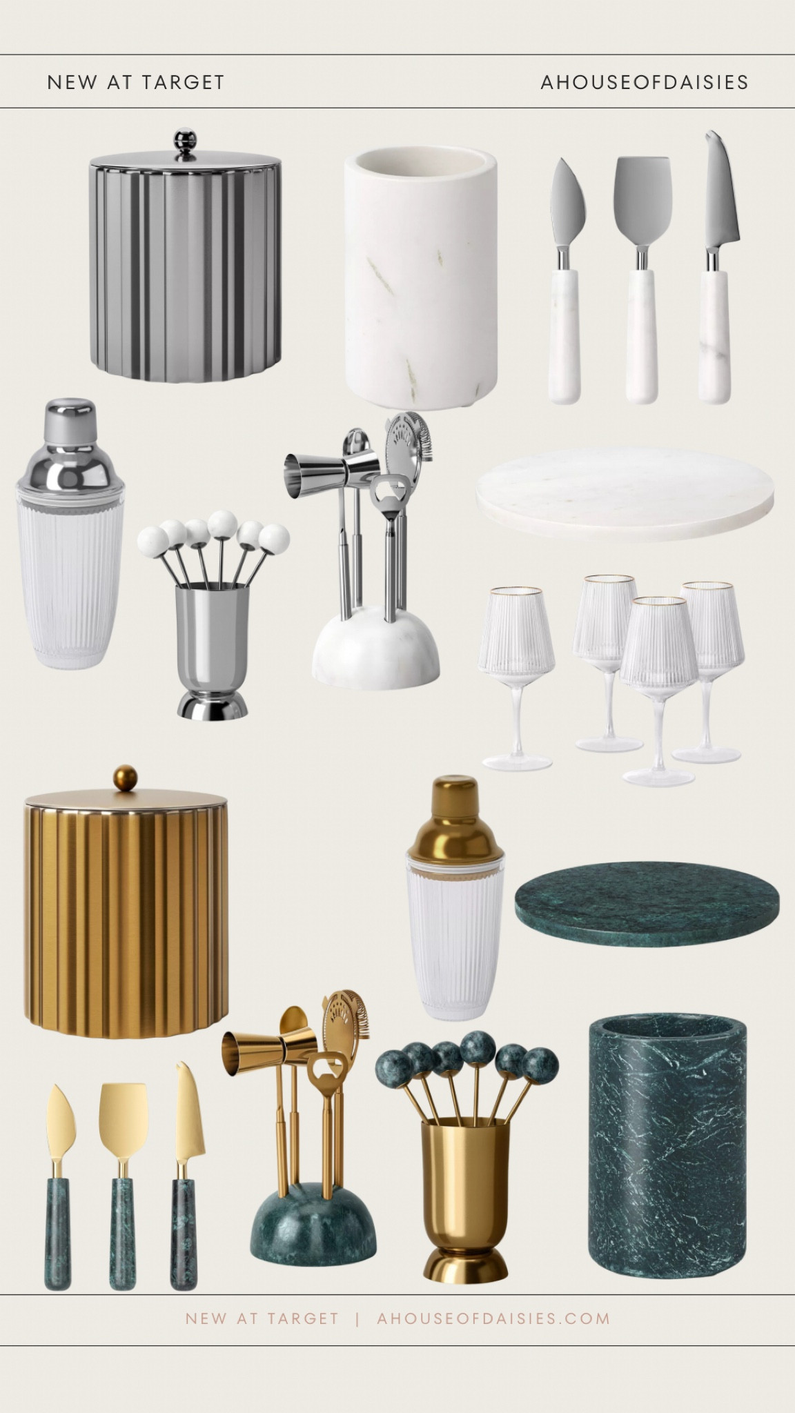 Target home decor, new at target, bar cart, bar cart decor 

#LTKVideo #LTKFindsUnder50 #LTKHome