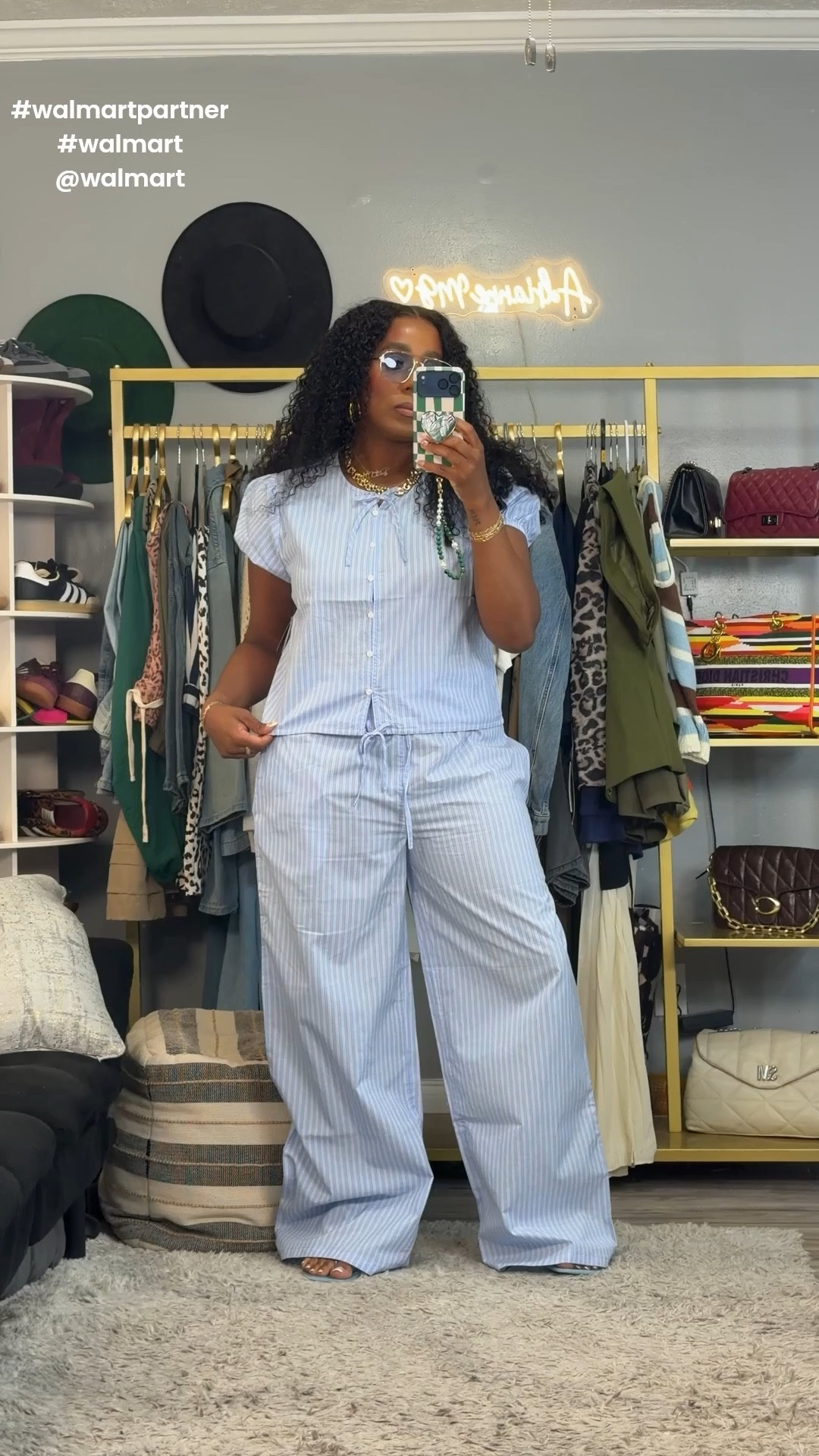 #walmartpartner @walmart #walmart size medium in both. 

#LTKMidsize #LTKOver40
