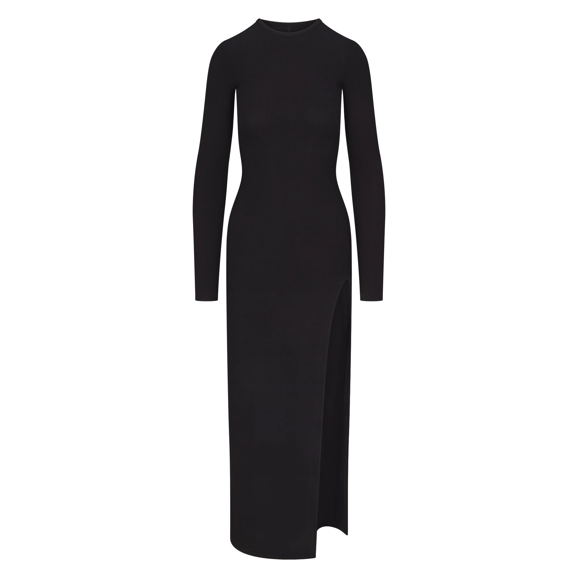 LONG SLEEVE SLIT DRESS | SKIMS (US)