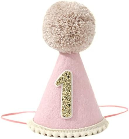 Brightly Colored 1st Birthday Hat, Little One First Birthday Decorations | Amazon (US)