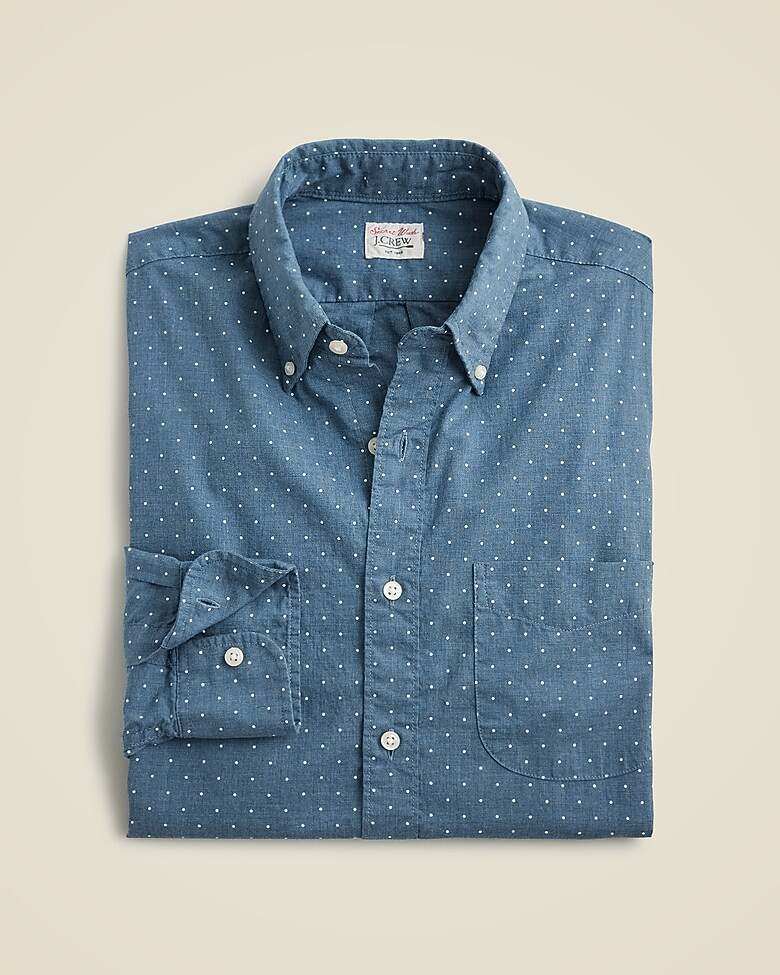 Secret Wash cotton poplin shirt | J. Crew US