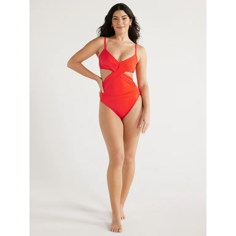 Sofia by Sofia Vergara Women's and Plus Antonella One Piece Swimsuit, Sizes XS-3X | Walmart (US)