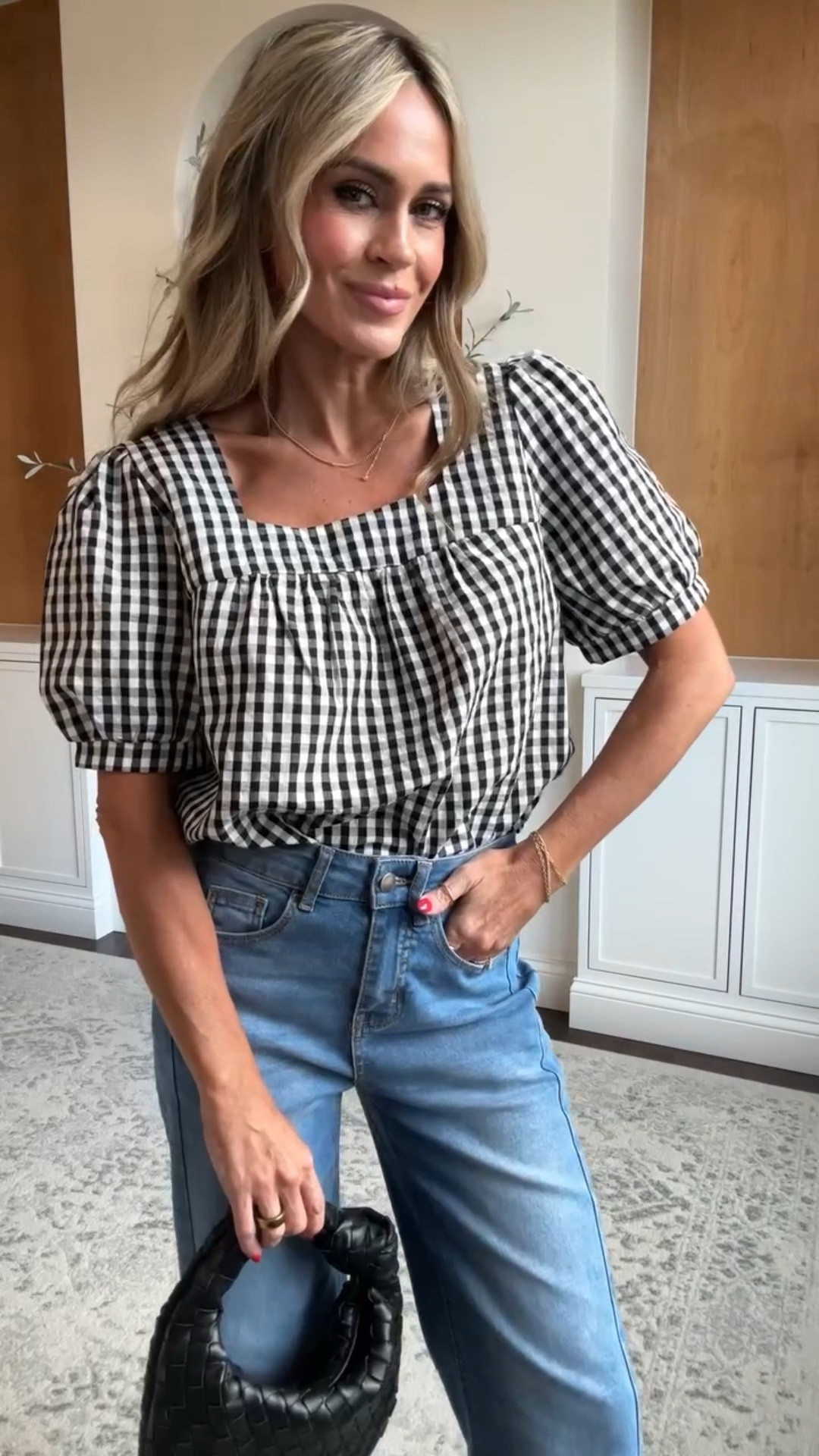 Cute and casual spring tops that are perfect to pair with jeans for spring for an easy casual outfit. Love the peplum hems, gingham prints, lace and puff sleeves! 

#springoutfitideas #casualoutfitinspo

#LTKgrwm #LTKootd #LTKmomlife