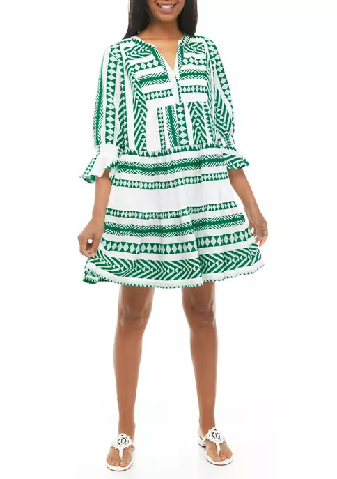 Women's 3/4 Sleeve Swing Dress | Belk