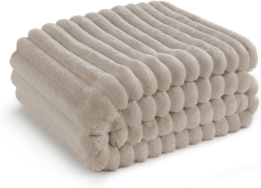 Bedsure GentleSoft Throw Blanket for Couch - Cozy Soft Blankets for Women, Cute Small Fleece Thro... | Amazon (US)