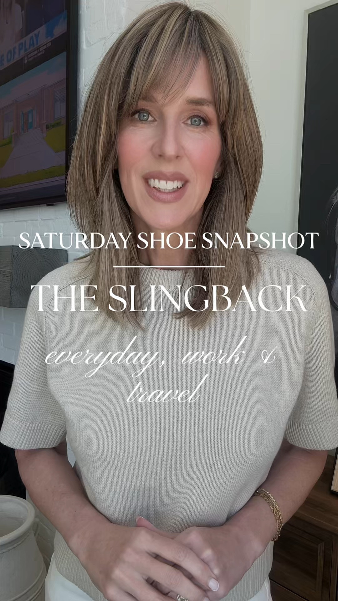 A classic slingback is such a great shoe. I wear these with denim and button downs, with dresses and skirts and they are comfy enough for all-day walking.  

They look designer but are super affordable.  While not leather, I’ve had mine for two years and they have held up really week with weekly wear.

#LTKWorkwear #LTKTravel #LTKOver40