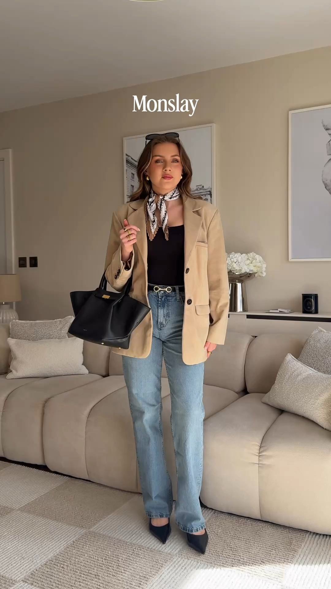 Outfit slays of the week 🤍🌷

Spring outfits, suede blazer, jeans, neck tie, funnel neck, beige trousers, outfit ideas, easy outfit, easy spring outfit 

#LTKspring #LTKjeans #LTKuk