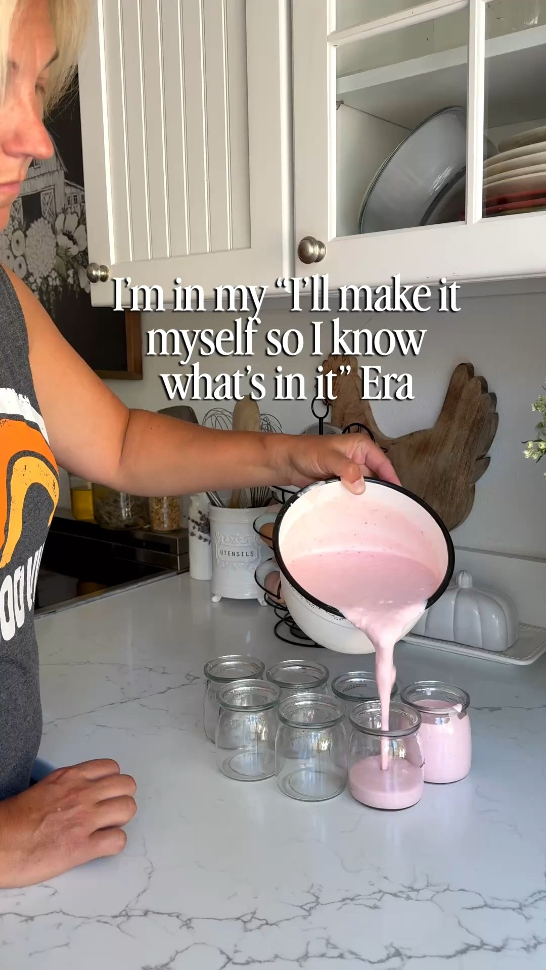 Homemade strawberry yogurt drinks for the kids are SO easy with this yogurt maker and little jars! 
Recipe and full tutorial on my website www.pivotfarmco.com

#LTKmomlife #LTKKids #LTKmorningroutine