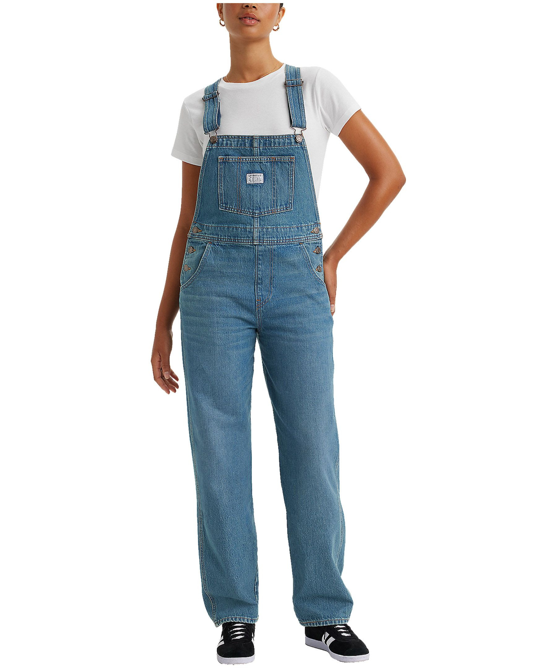 Levi's Women's Vintage Classic Denim Overalls #85315-0024 | Mark's - Lequipeur