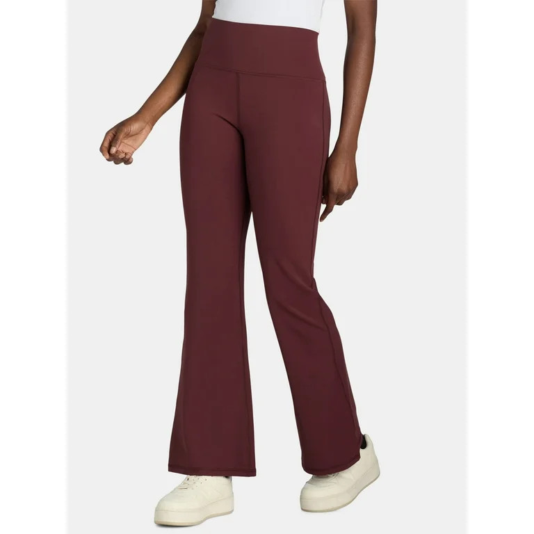 Avia Women's SoftSculpt Flare Leg Yoga Pants, Sizes XS-XXXL | Walmart (US)