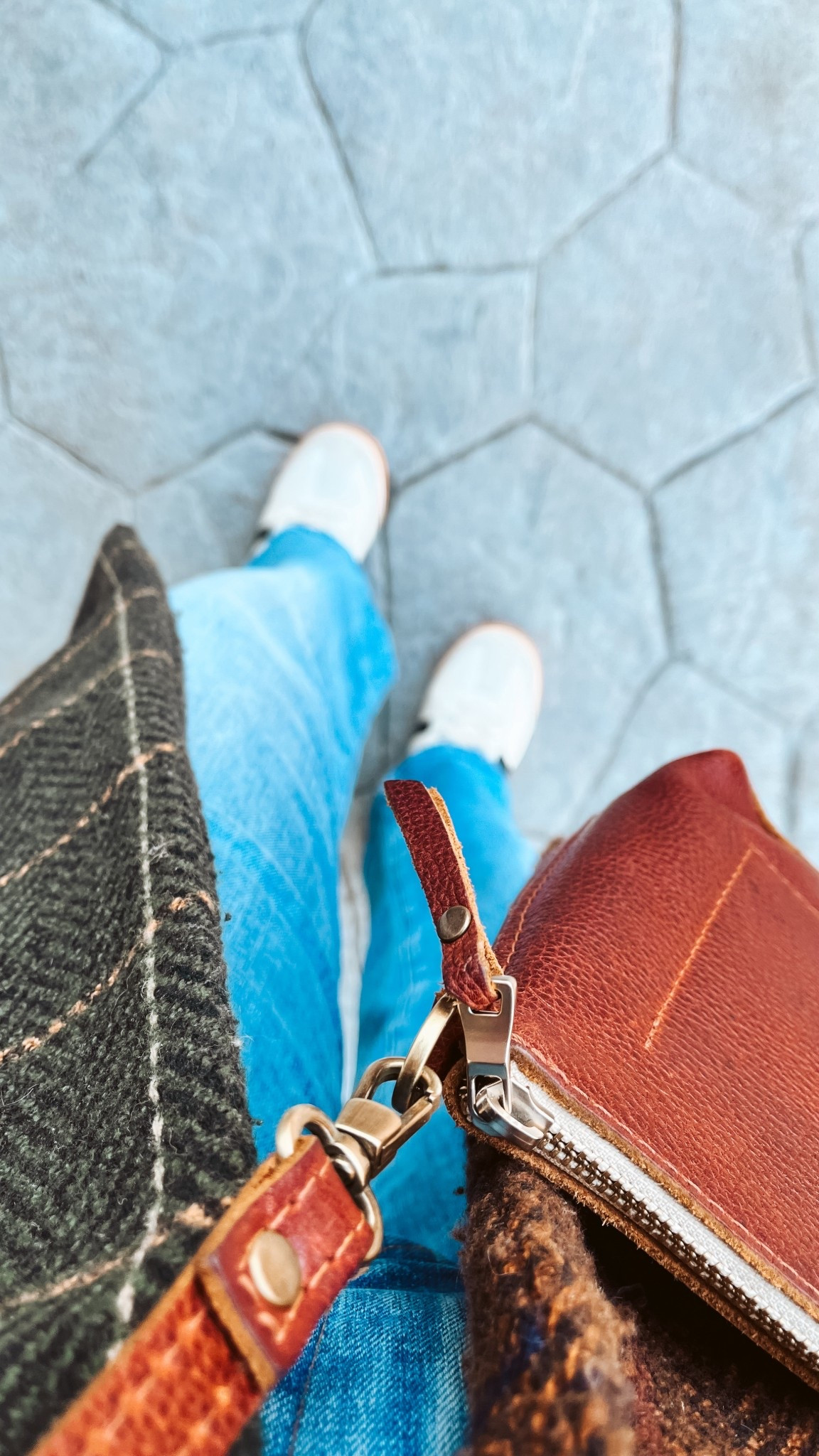Happy Fall Coat Season to all who celebrate 🎉 

Loving this new leather crossbody purse and the neutral tennis shoes I’ve had my eye on forever! 😍

#LTKootd #LTKMidsize