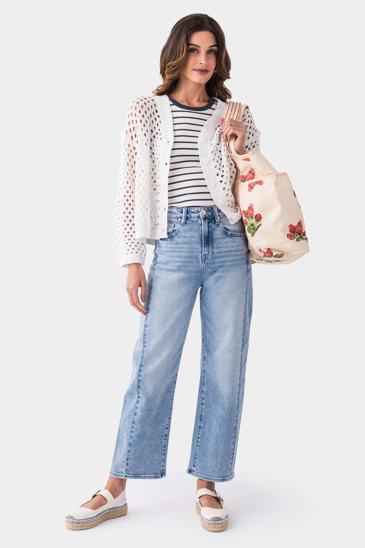 Risen Wren High Rise Barrel Jeans | Social Threads