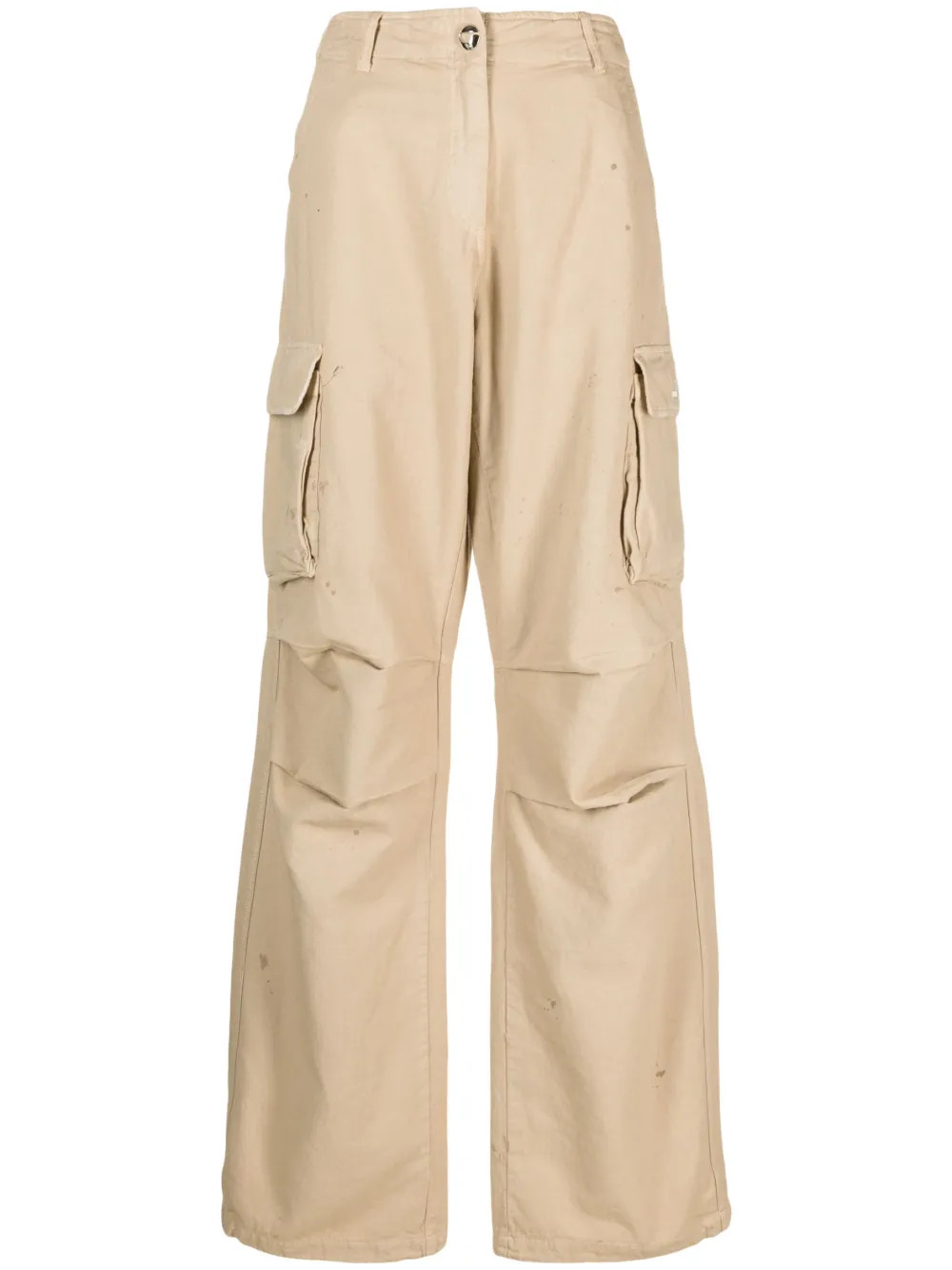 wide-leg cargo trousers | Farfetch Global